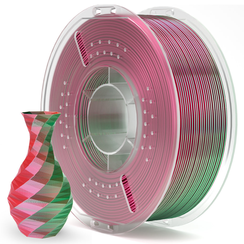 Elegoo - Green Red Silk PLA 1.75mm - 1kg