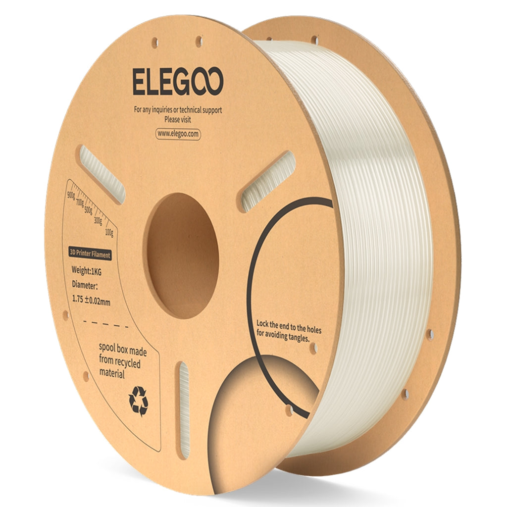 Elegoo - Translucent Transparent PLA 1.75mm - 1kg