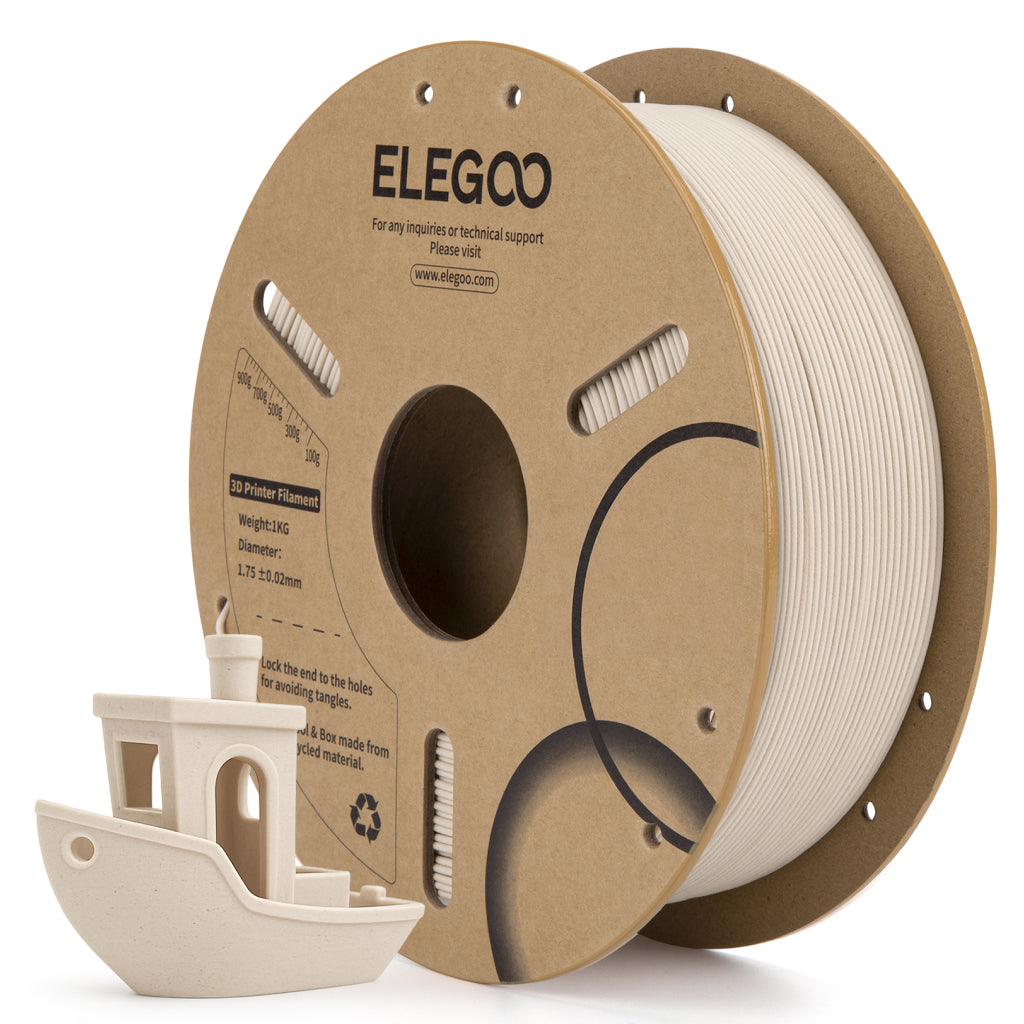 Elegoo - Tan Birch Wood Fill PLA 1.75mm - 1kg