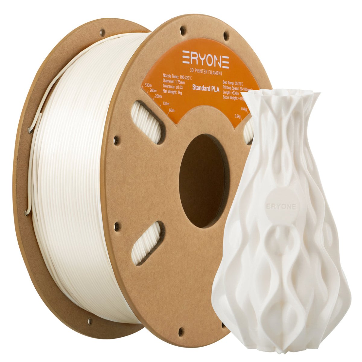 Eryone - Ivory White PLA 1.75mm - 1kg