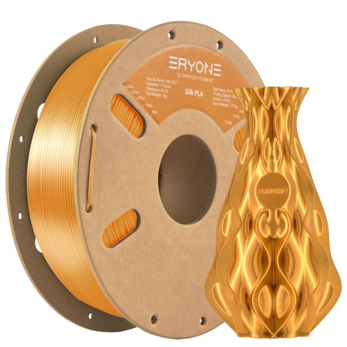 Eryone - Gold Silk PLA 1.75mm - 1kg