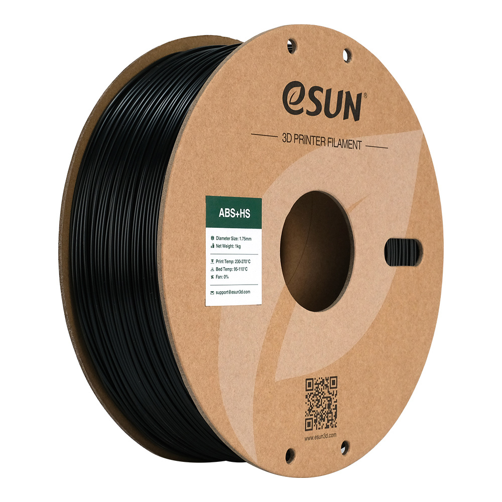 eSUN - Black High Speed Plus ABS+ - 1kg