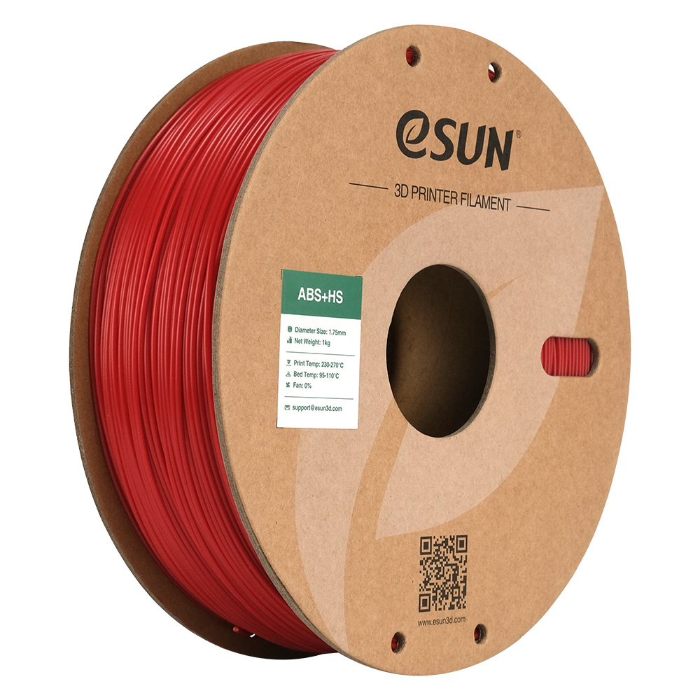 eSUN - Fire Engine Red High Speed Plus ABS+ - 1kg