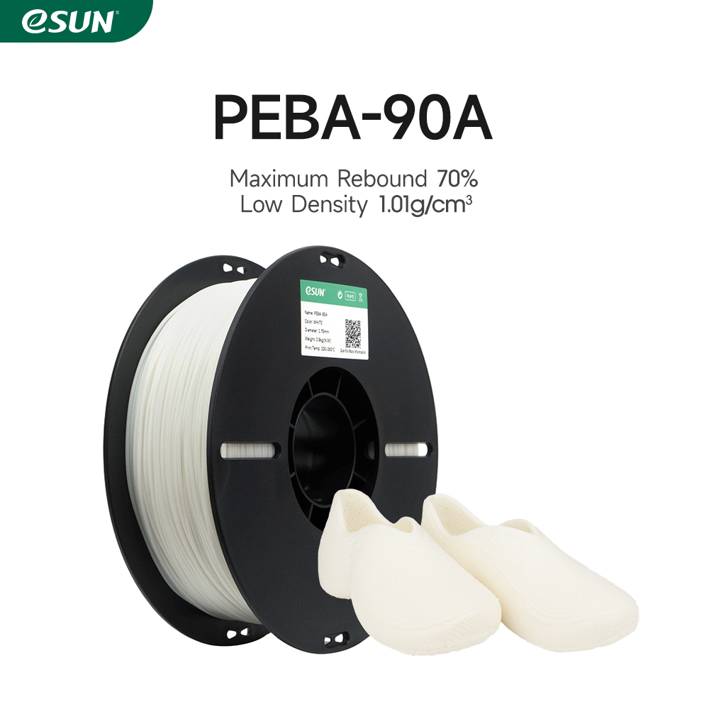 eSUN - White 90A PEBA - 0.8kg