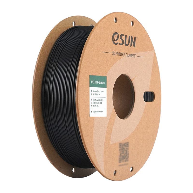 eSUN - Basic Black PETG 1.75mm - 1kg