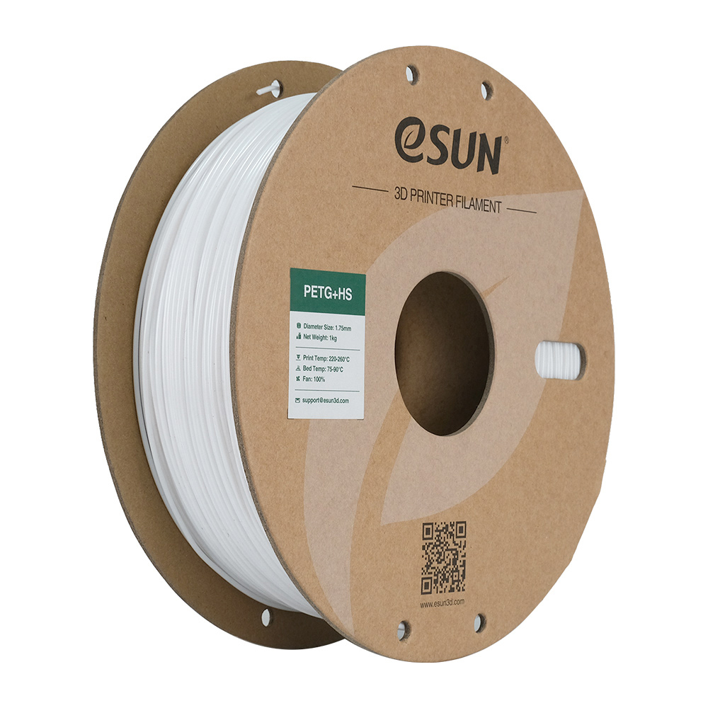 eSUN - Solid White High Speed Plus PETG+ - 1kg