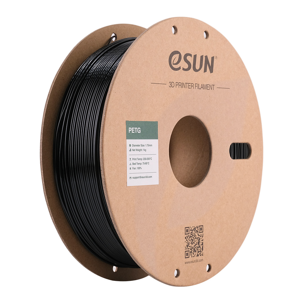 eSUN - Solid Black PETG 1.75mm - 1kg