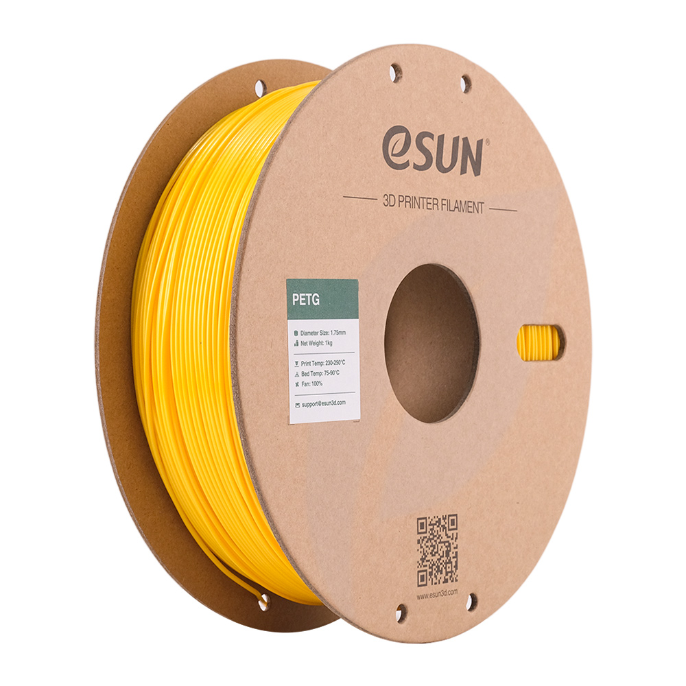 eSUN - Solid Yellow PETG 1.75mm - 1kg