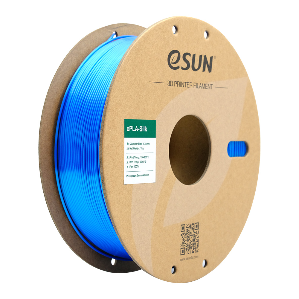 eSUN - Basic Blue Silk PLA 1.75mm - 1kg