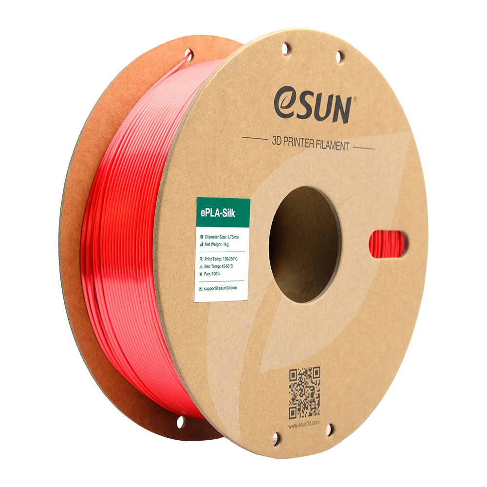 eSUN - Basic Red Silk PLA 1.75mm - 1kg