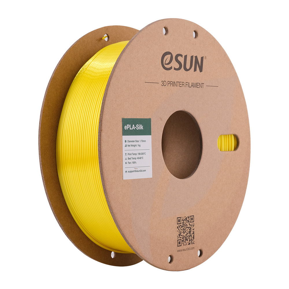 eSUN - Basic Epla Silk Yellow PLA 1.75mm - 1kg