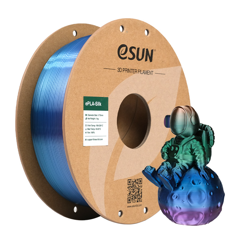 eSUN - Rainbow Universe Gradient Silk PLA 1.75mm - 1kg