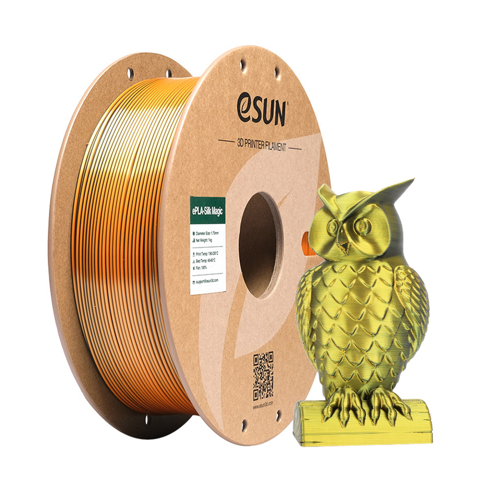 eSUN - Magic Black+Gold Silk PLA 1.75mm - 1kg
