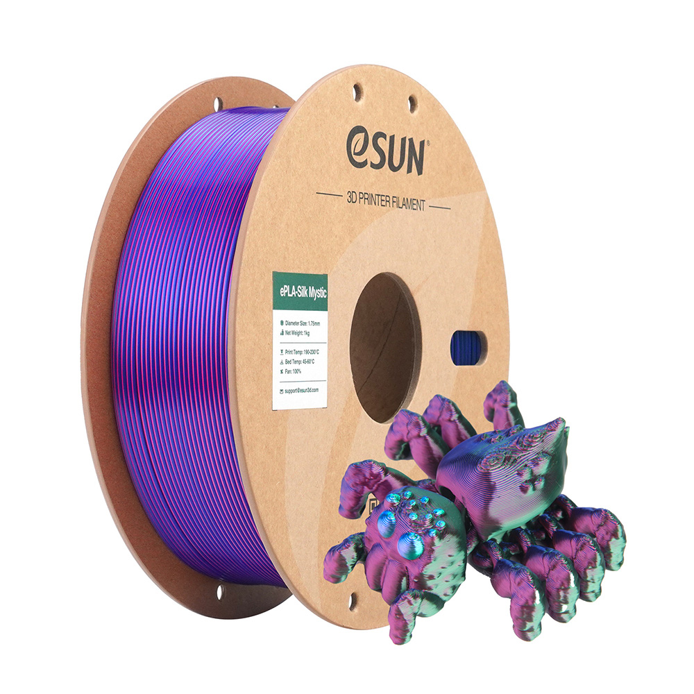 eSUN - Magic Red+Green+Blue Silk PLA 1.75mm - 1kg