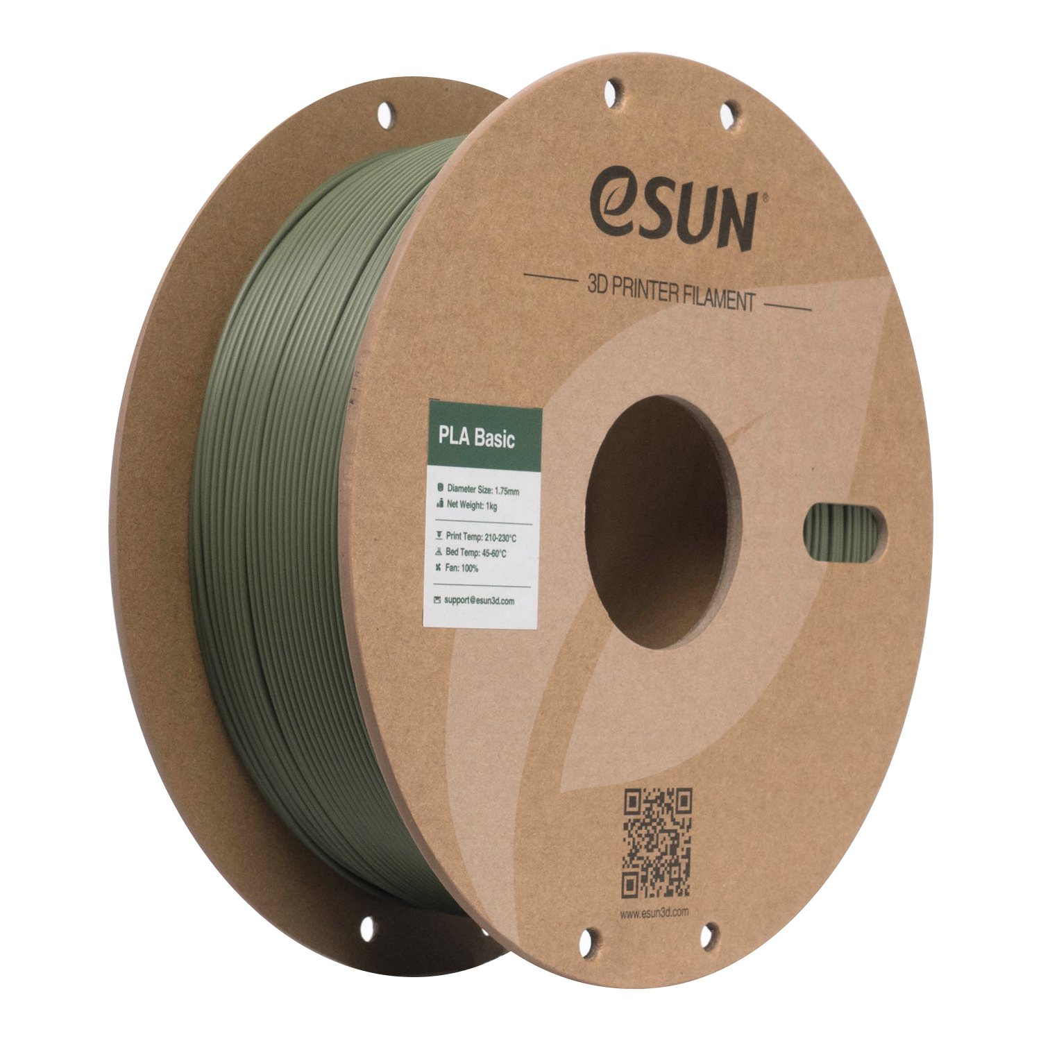 eSUN - Olive Green PLA 1.75mm - 1kg