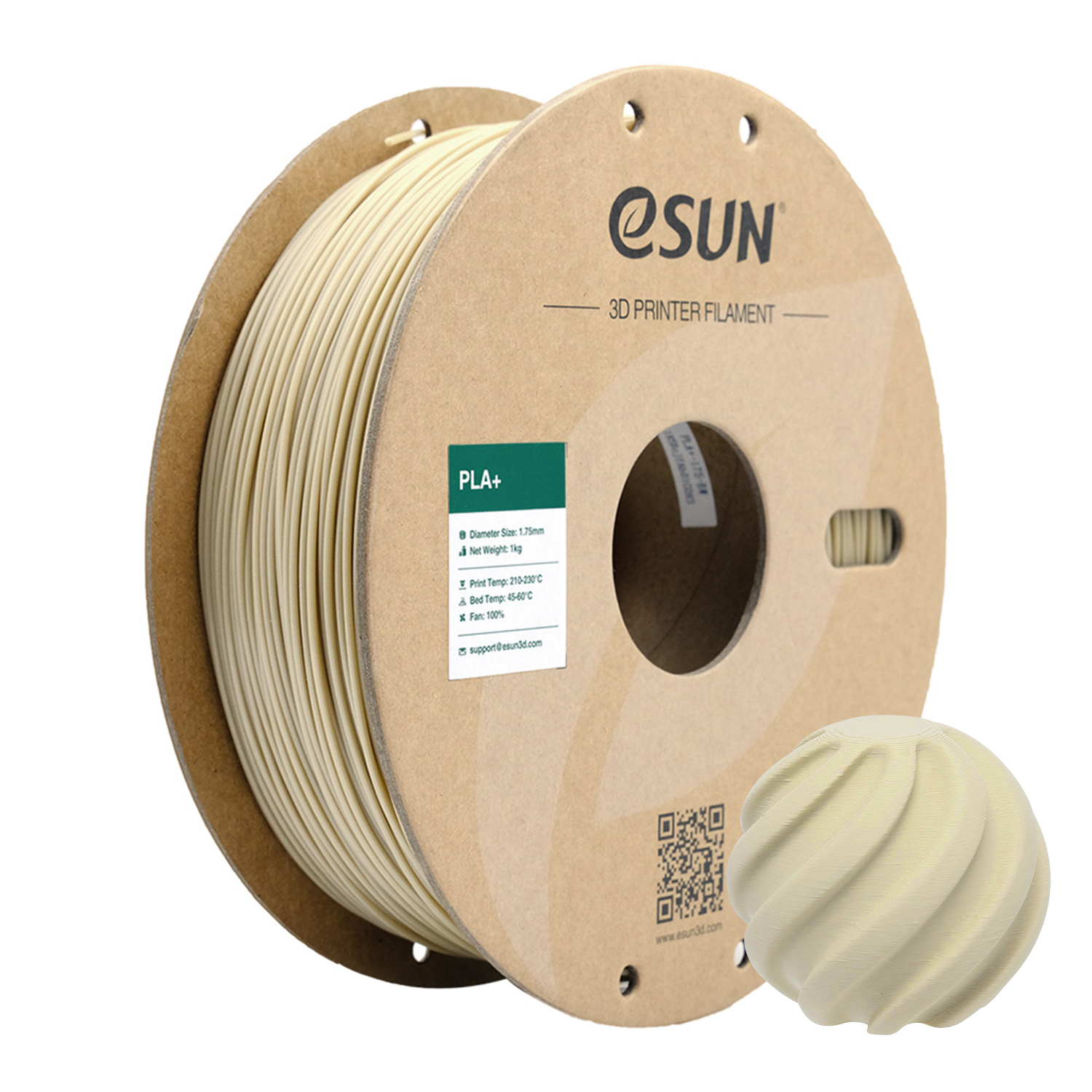 eSUN - Bone White Plus PLA+ - 1kg