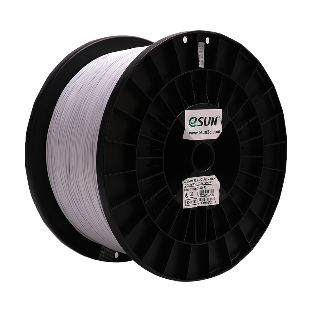 eSUN - Cold White PLA+ 1.75mm - 5kg