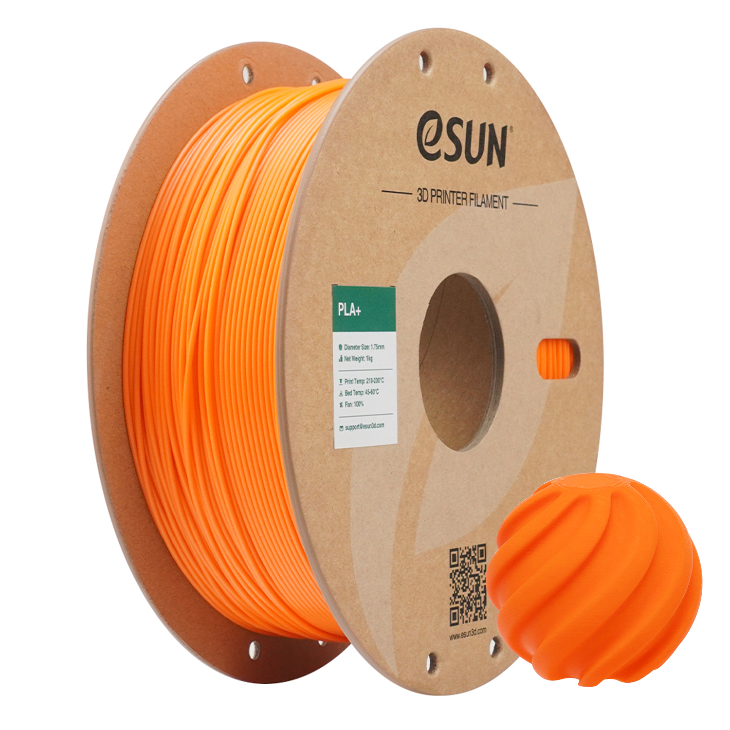eSUN - Coral Orange Plus PLA+ - 1kg