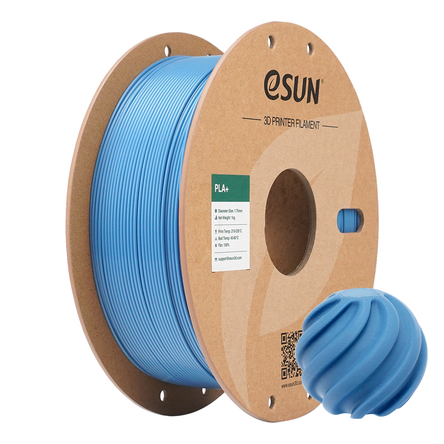 eSUN - Haze Blue Plus PLA+ - 1kg