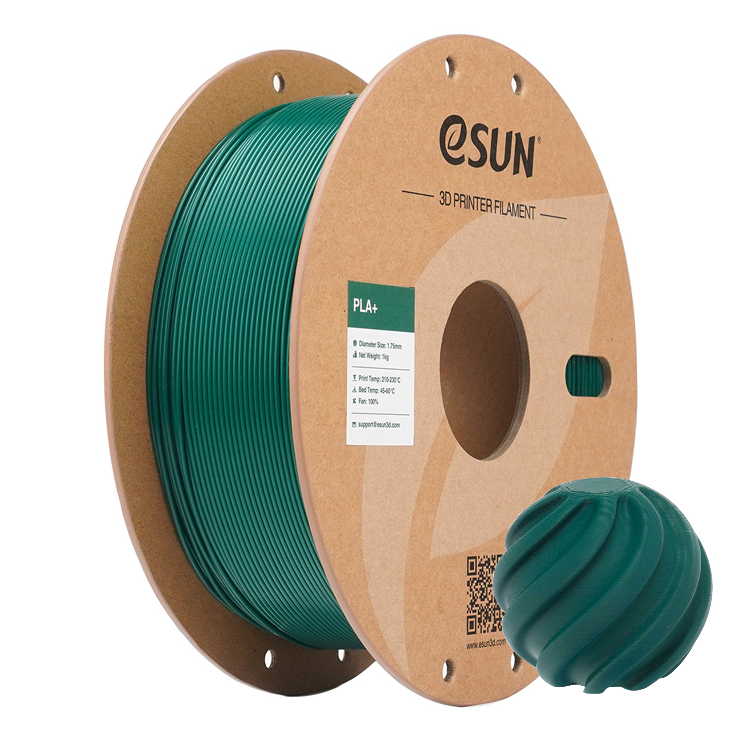 eSUN - Holly Green Plus PLA+ - 1kg
