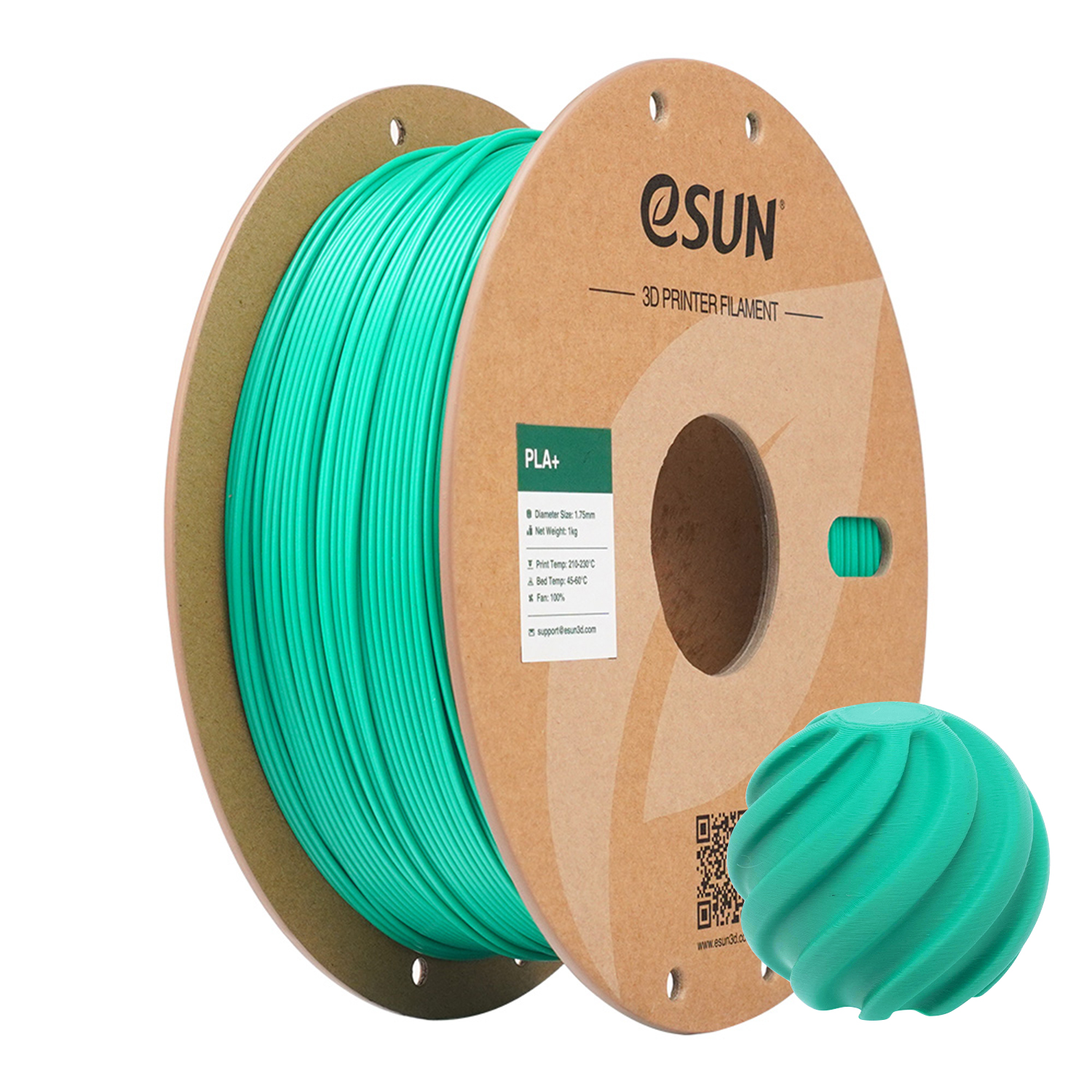 eSUN - Jade Green Plus PLA+ - 1kg