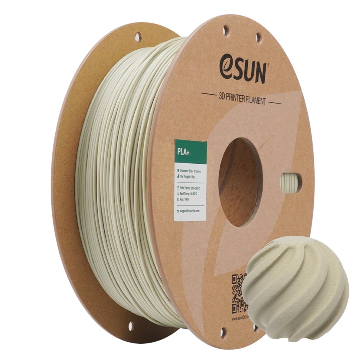 eSUN - Light Khaki Plus PLA+ - 1kg