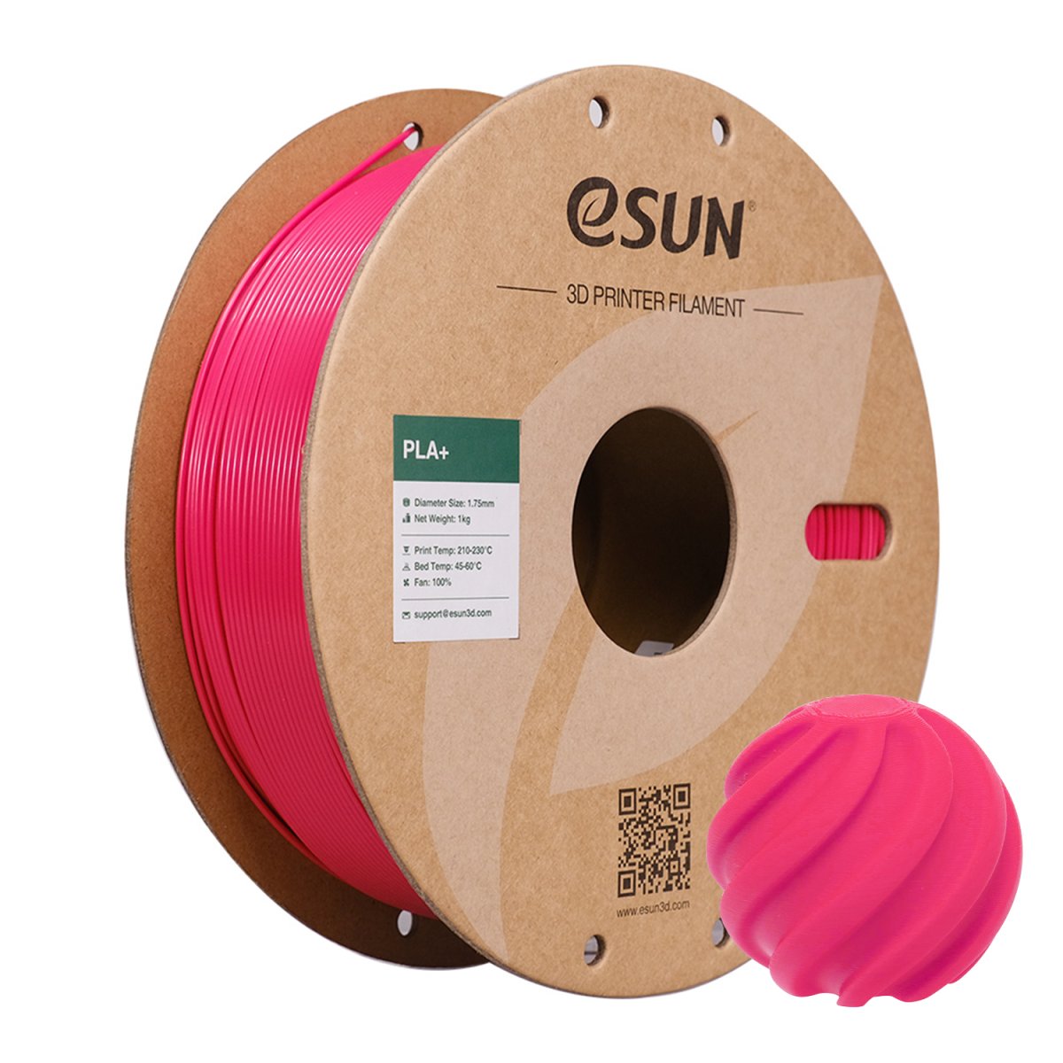 eSUN - Magenta PLA+ 1.75mm - 1kg