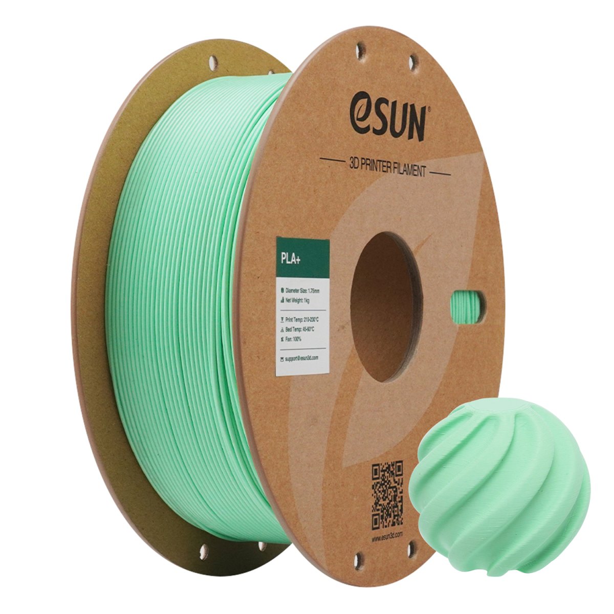 eSUN - Mint Green Plus PLA+ - 1kg