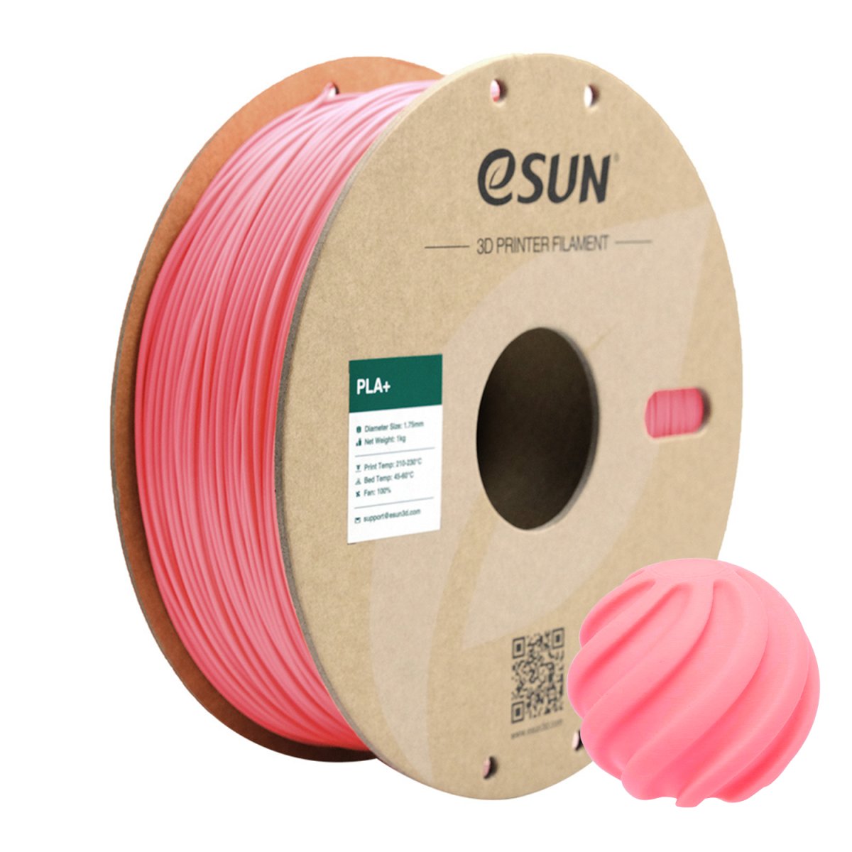 eSUN - Pink Plus PLA+ - 1kg