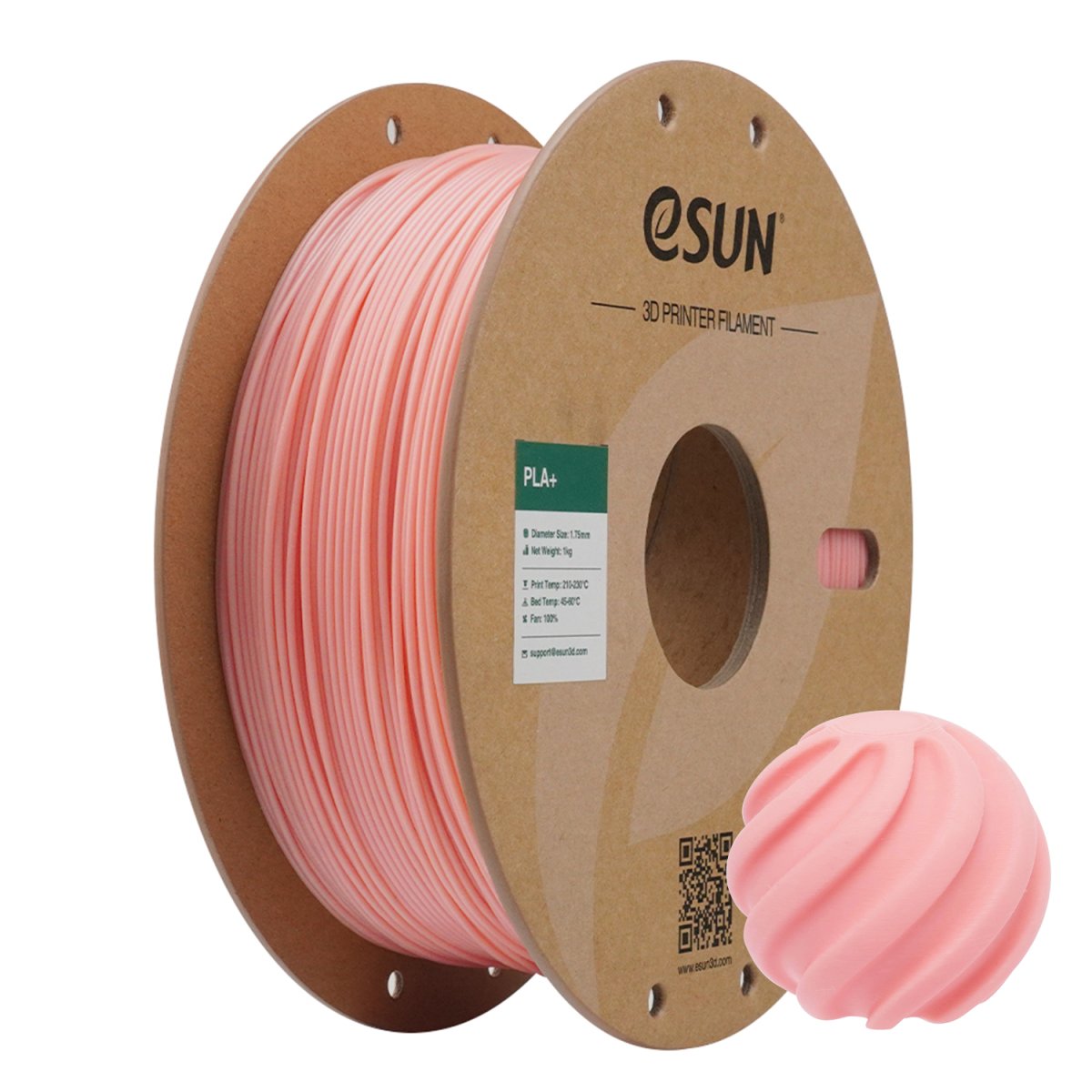 eSUN - Soft Pink PLA+ 1.75mm - 1kg