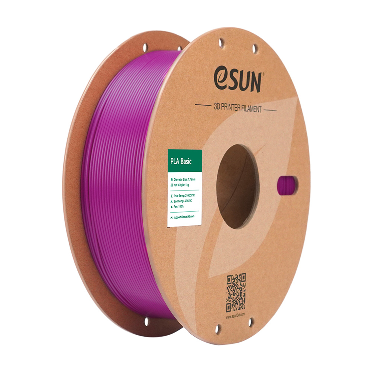 eSUN - Basic Purple PLA 1.75mm - 1kg