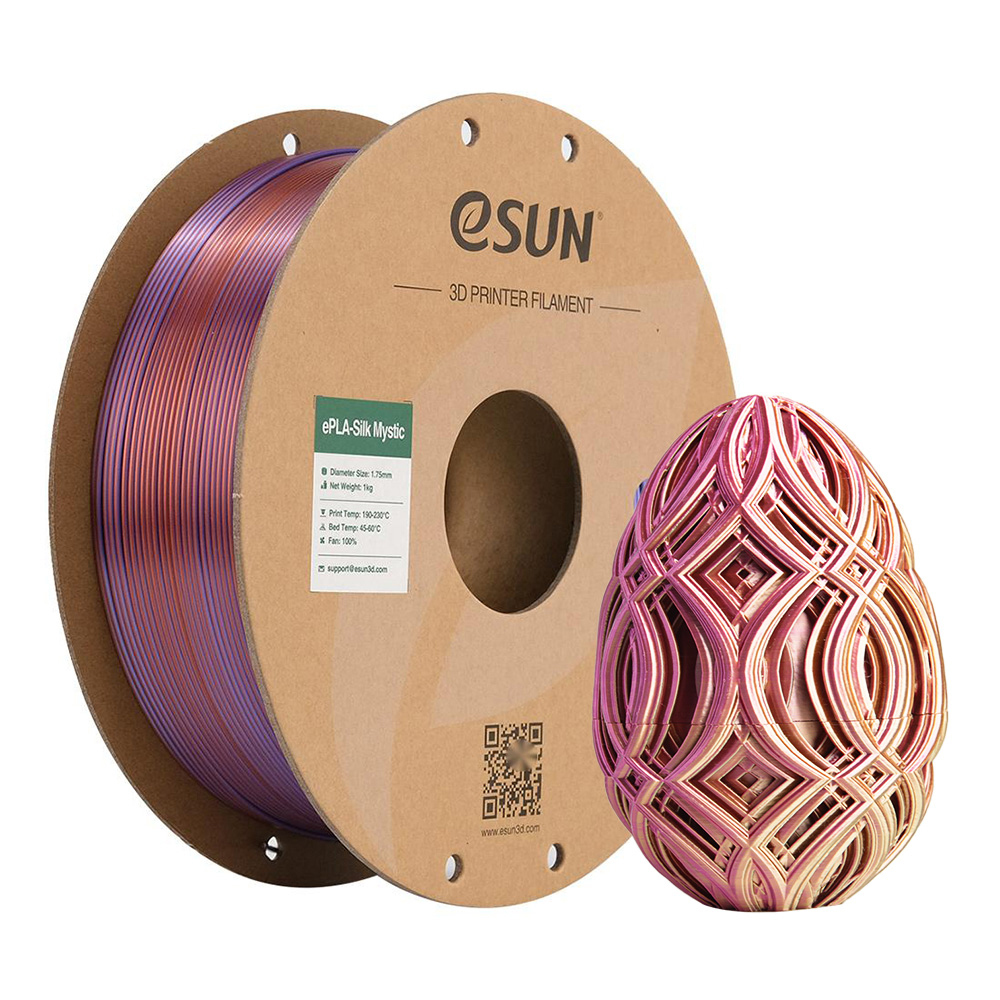 eSUN - Magic Brone+Purple+Green Silk PLA 1.75mm - 1kg