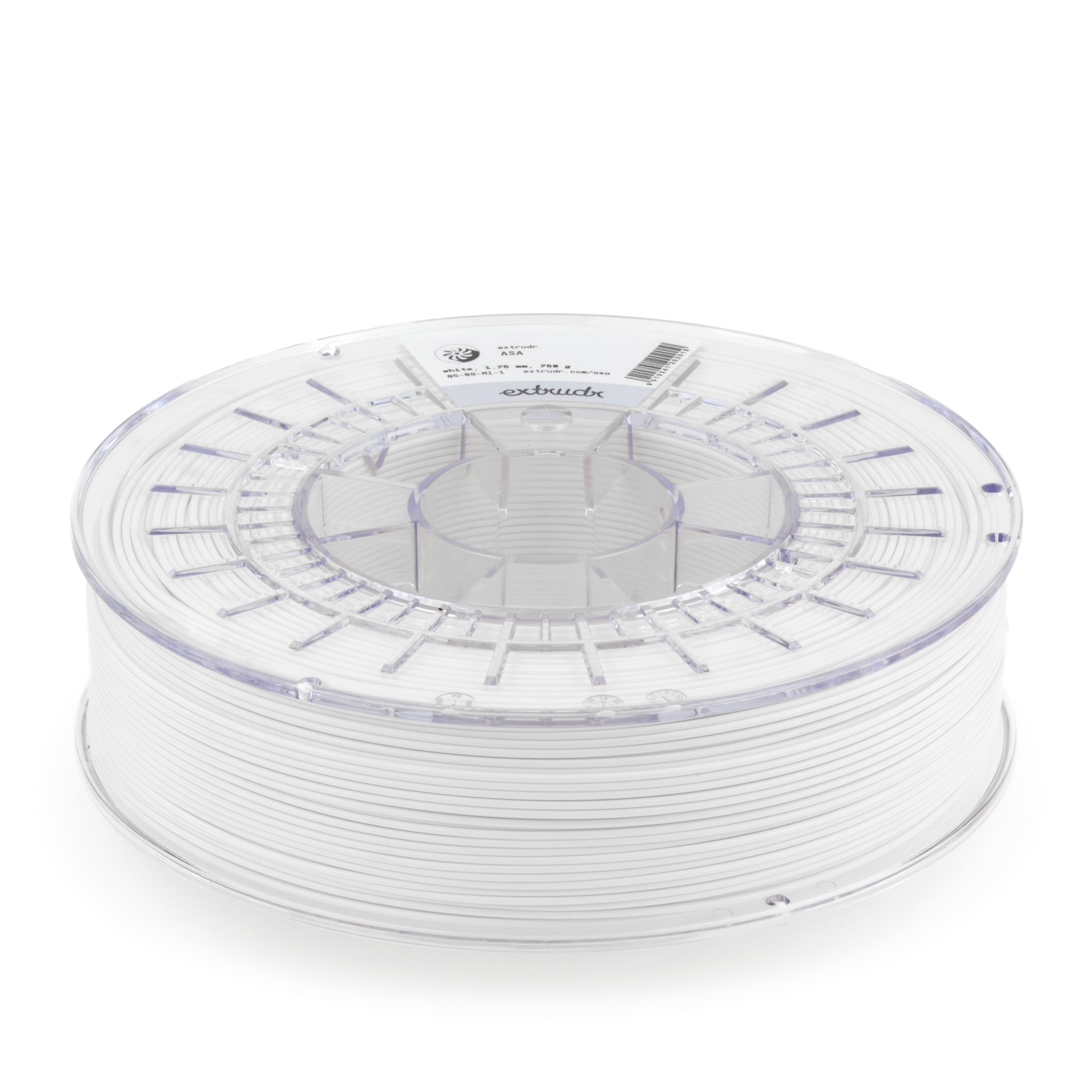 Extrudr - DuraPro White ASA 1.75mm - 2kg