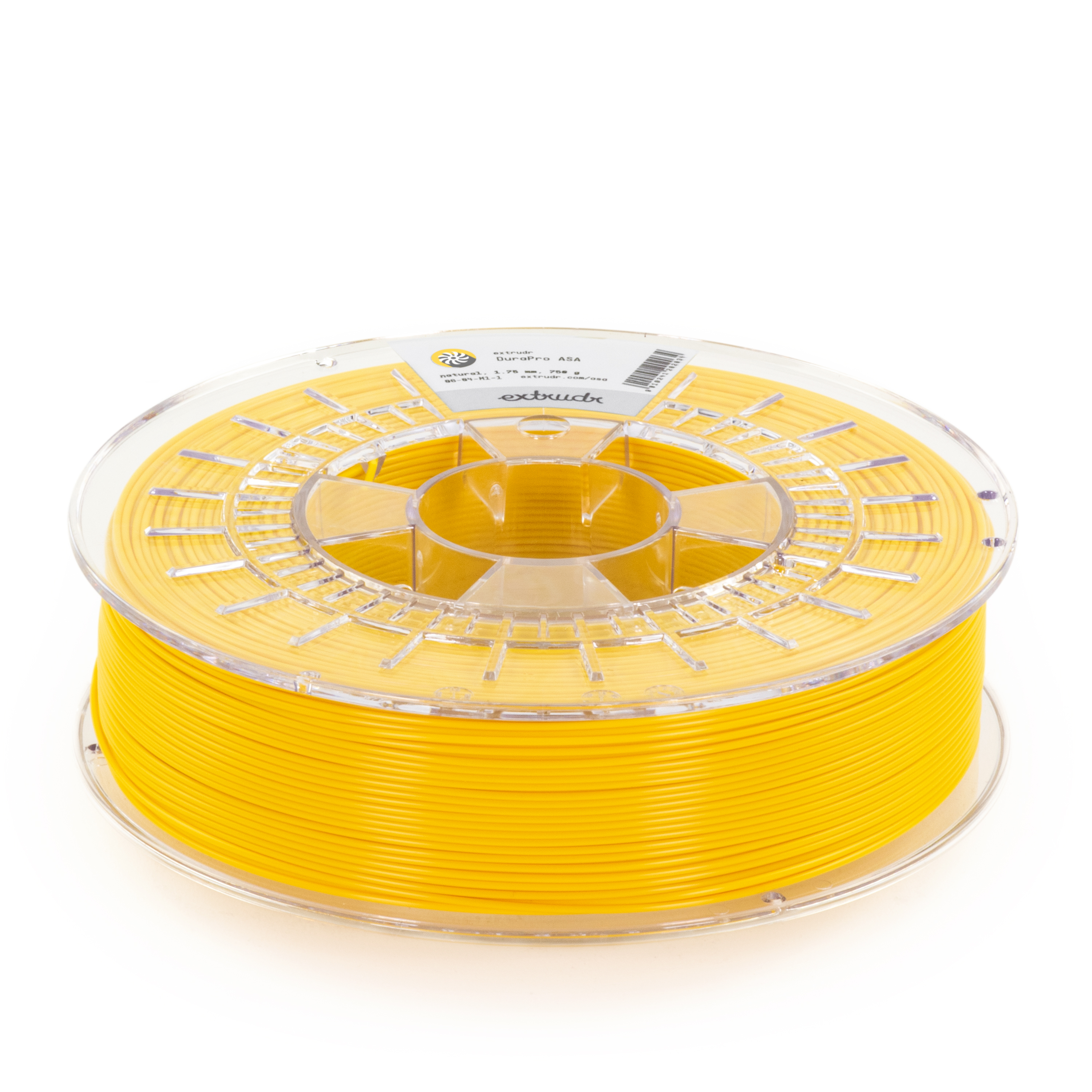 Extrudr - DuraPro Yellow ASA 1.75mm - 0.75kg