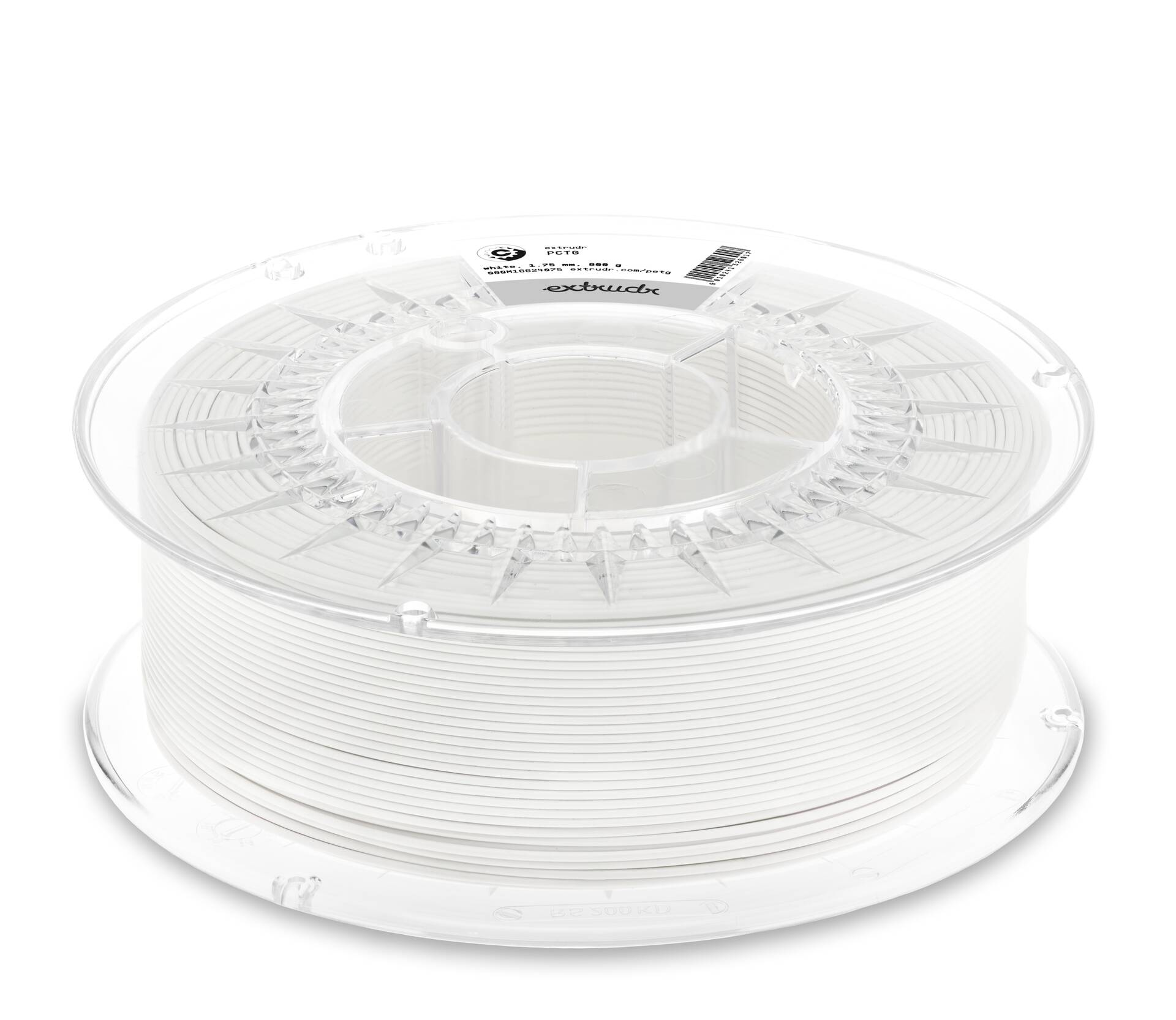 Extrudr - White PCTG 1.75mm - 0.8kg
