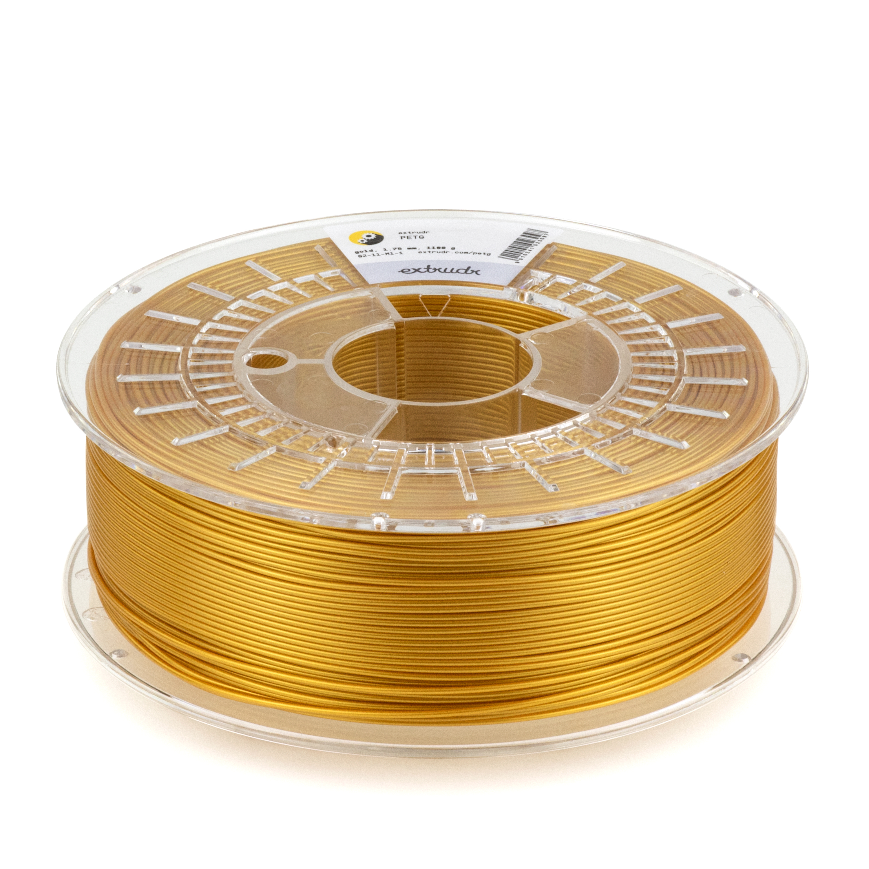 Extrudr - Gold PETG 2.85mm - 1.1kg