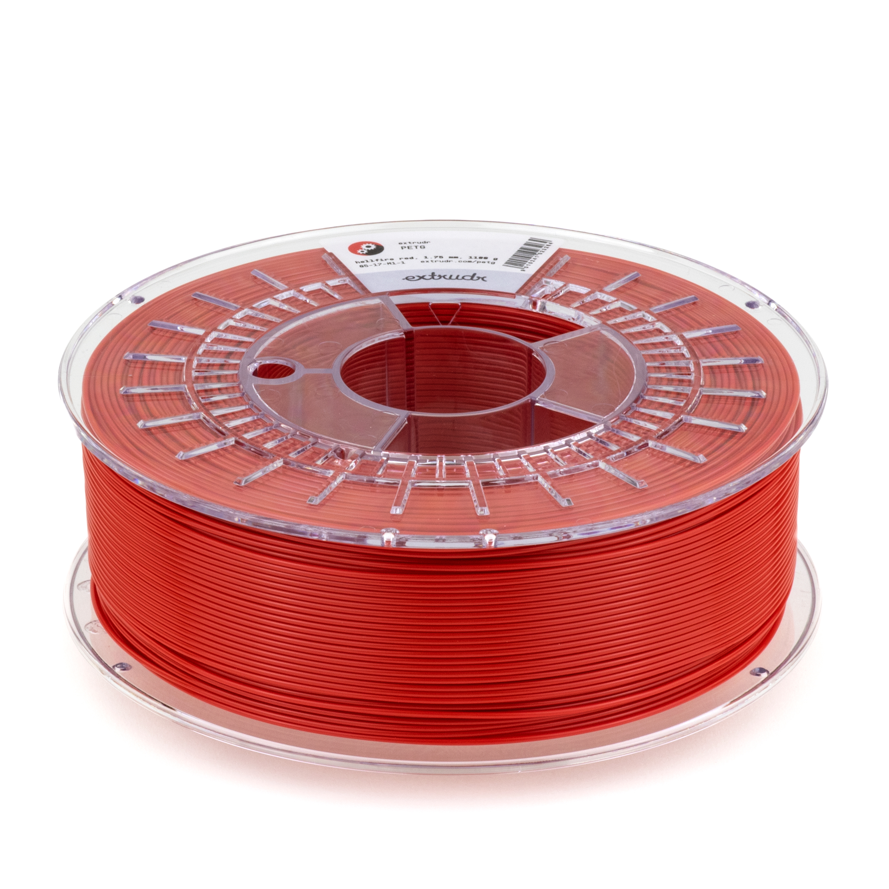 Extrudr - Hellfire Red PETG 1.75mm - 10kg
