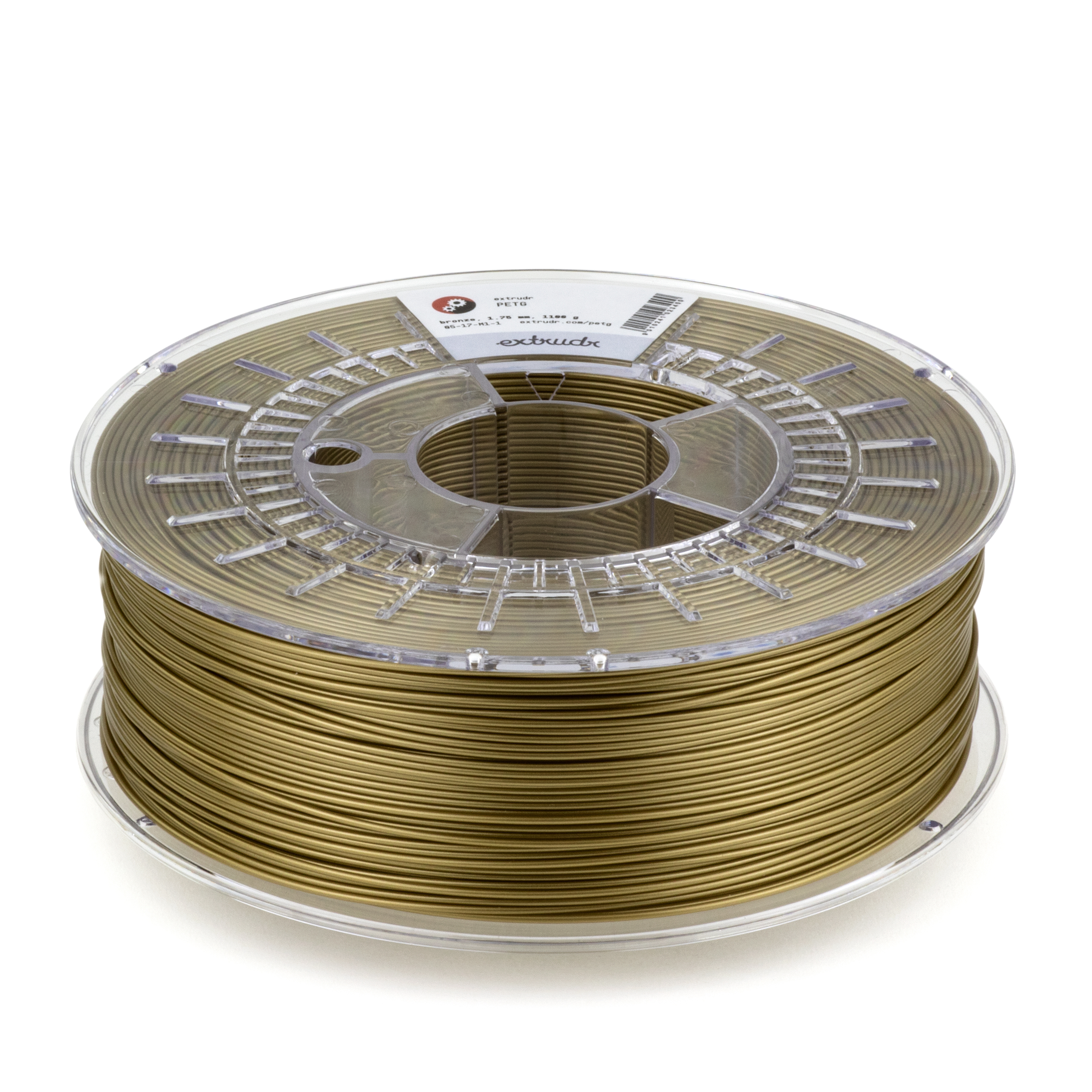 Extrudr - Bronze Metal Fill PETG 1.75mm - 2.5kg