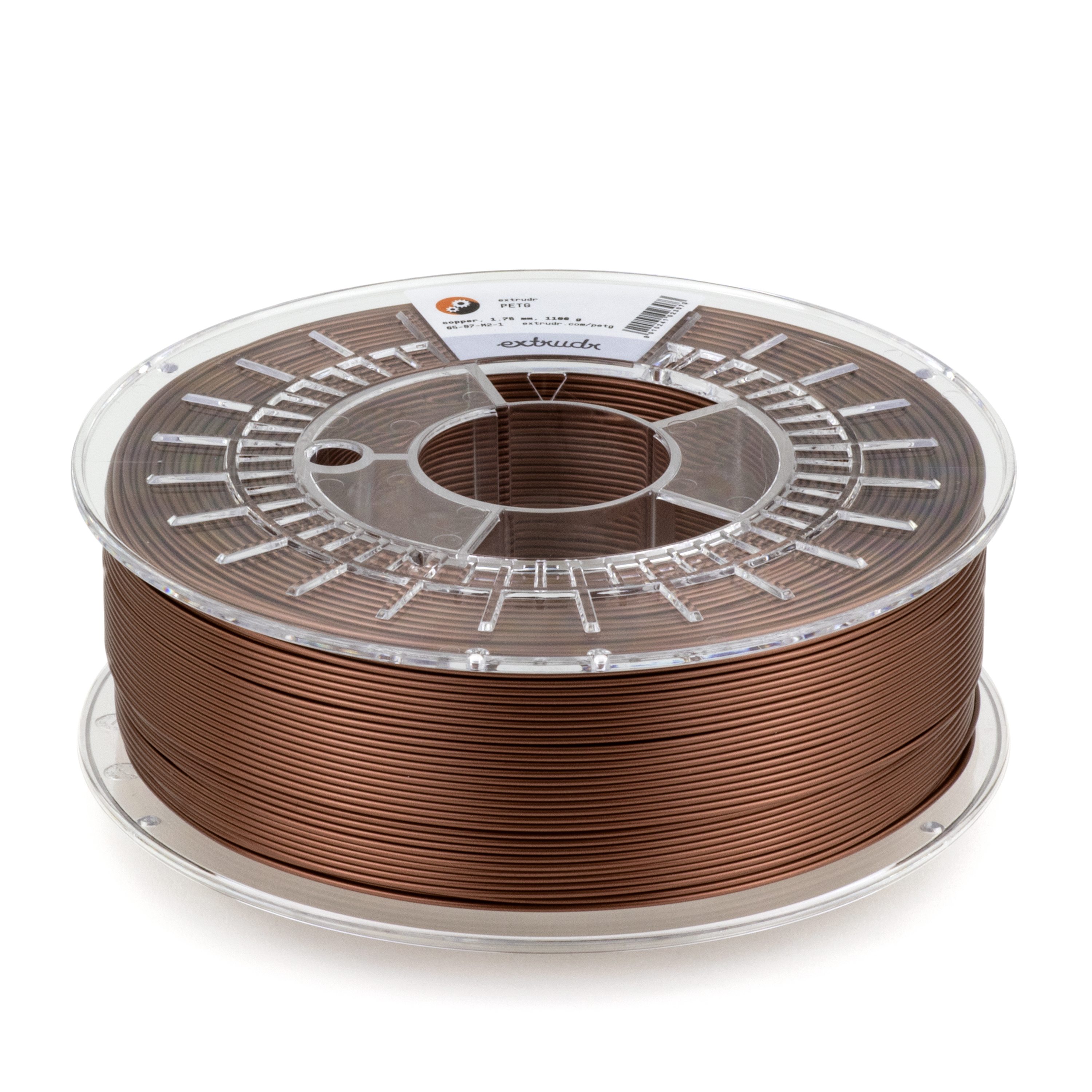 Extrudr - Copper Metal Fill PETG 1.75mm - 1.1kg