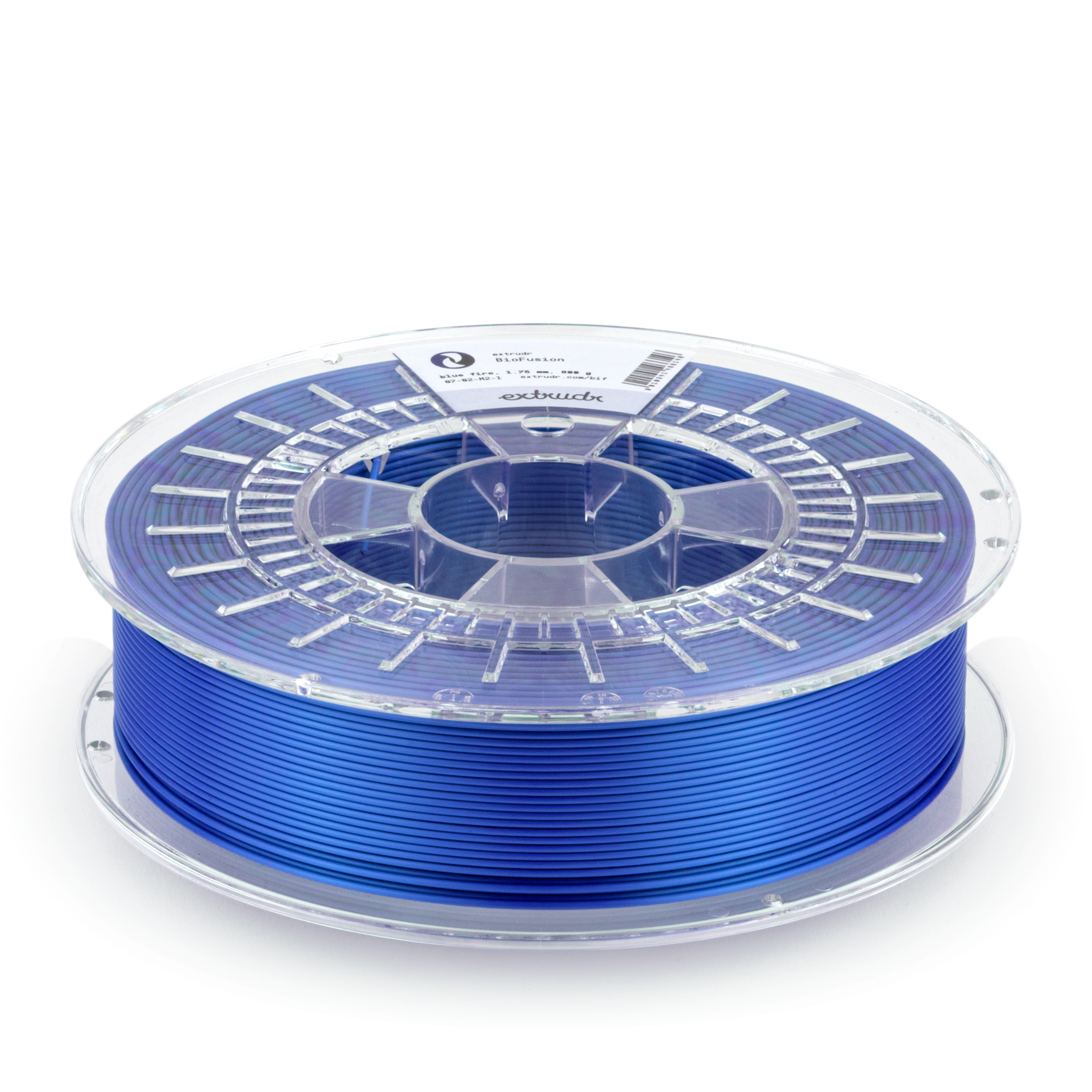 Extrudr - BioFusion Blue Fire PHA 2.85mm - 0.8kg