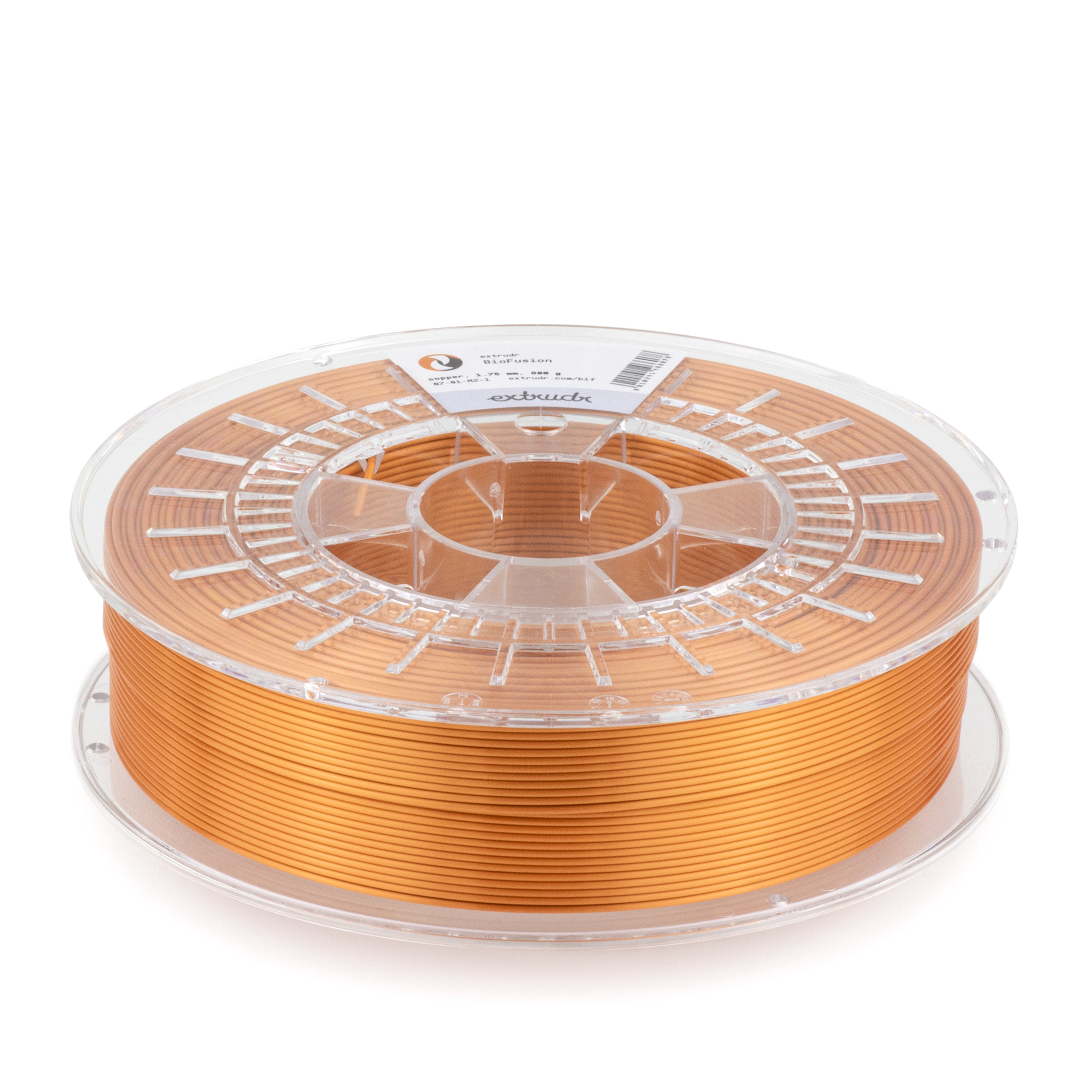 Extrudr - BioFusion Steampunk Copper Metal Fill PHA 1.75mm - 0.8kg