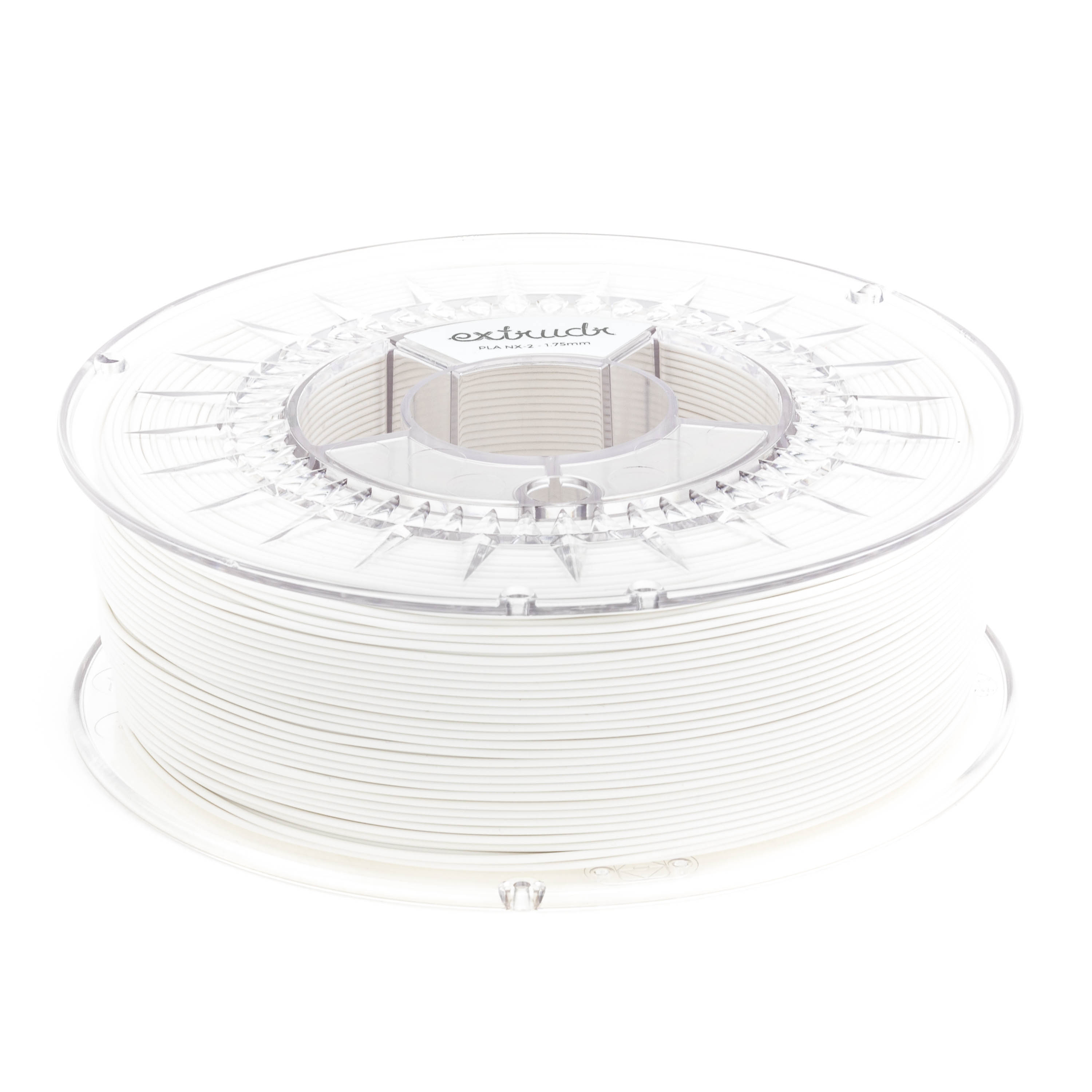 Extrudr - Basic White PLA 1.75mm - 1kg