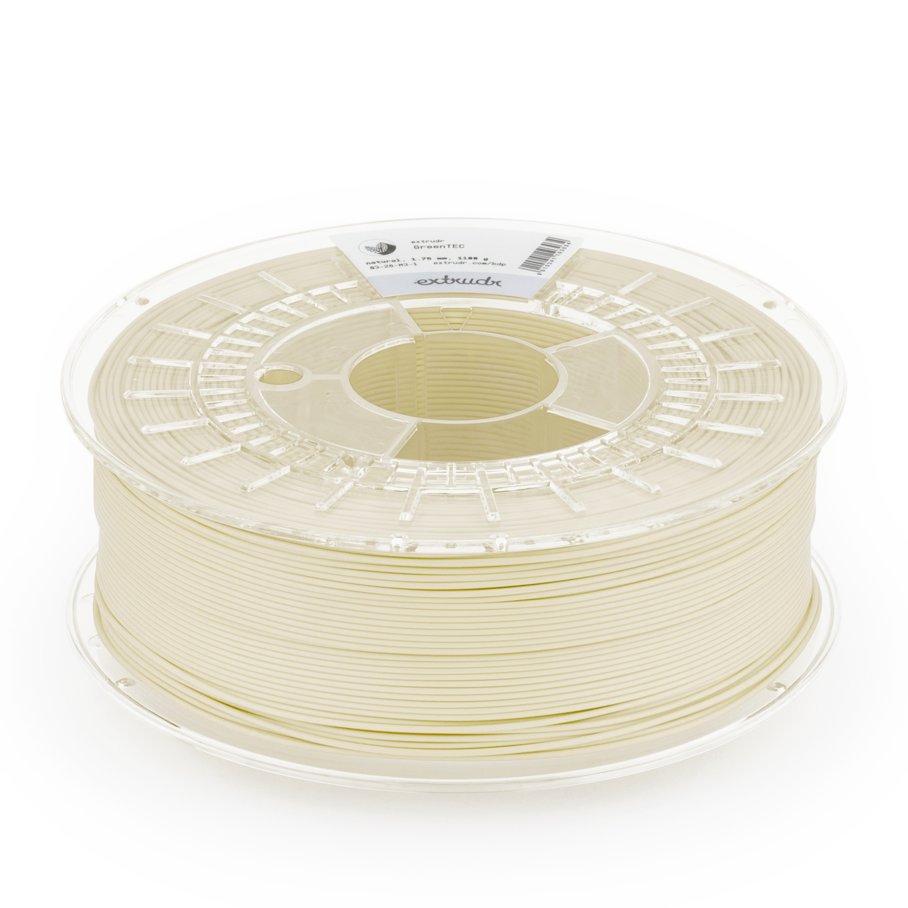 Extrudr - GreenTEC Nature Bio Based PLA 1.75mm - 1.1kg