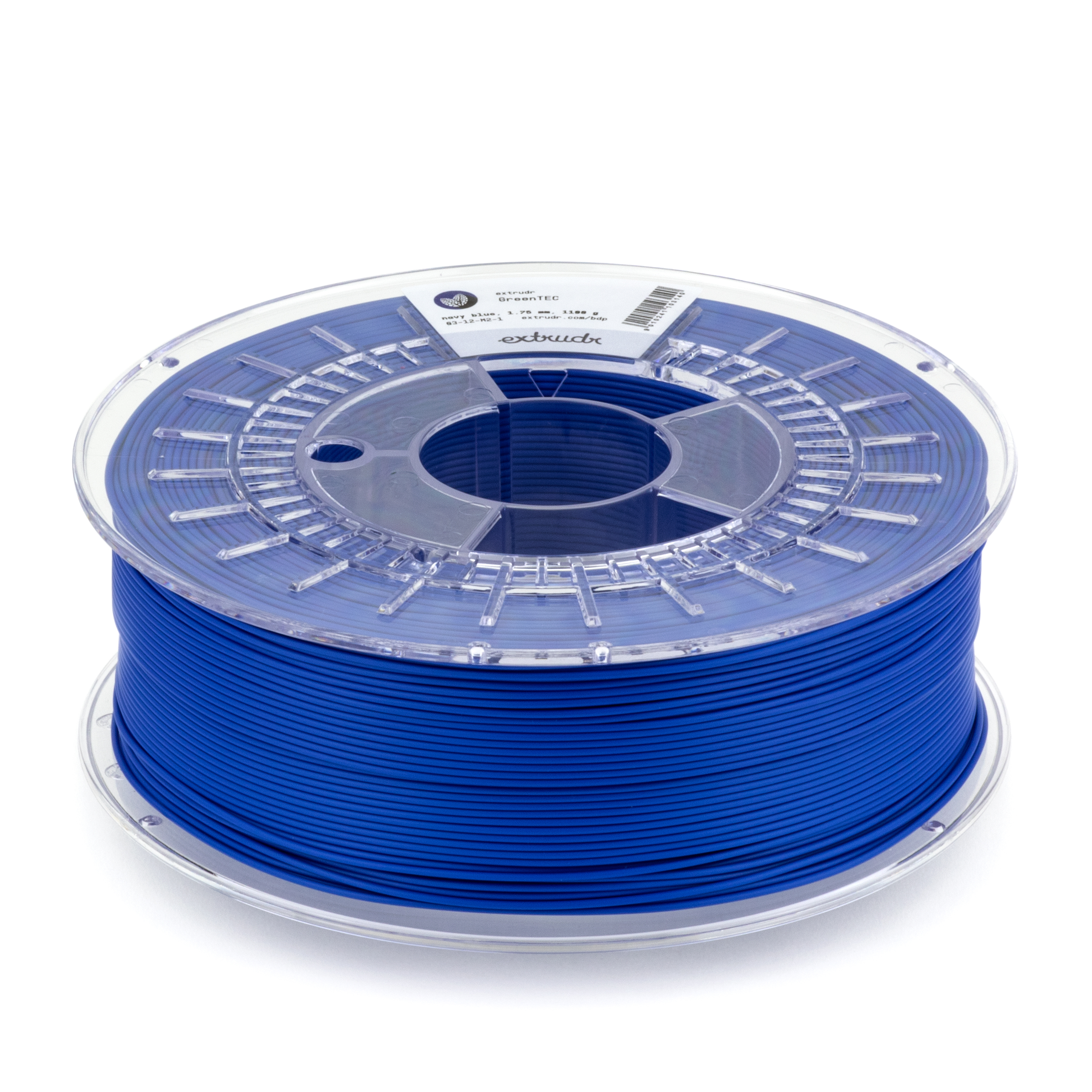 Extrudr - GreenTEC Navy Blue Bio Based PLA 1.75mm - 2.5kg