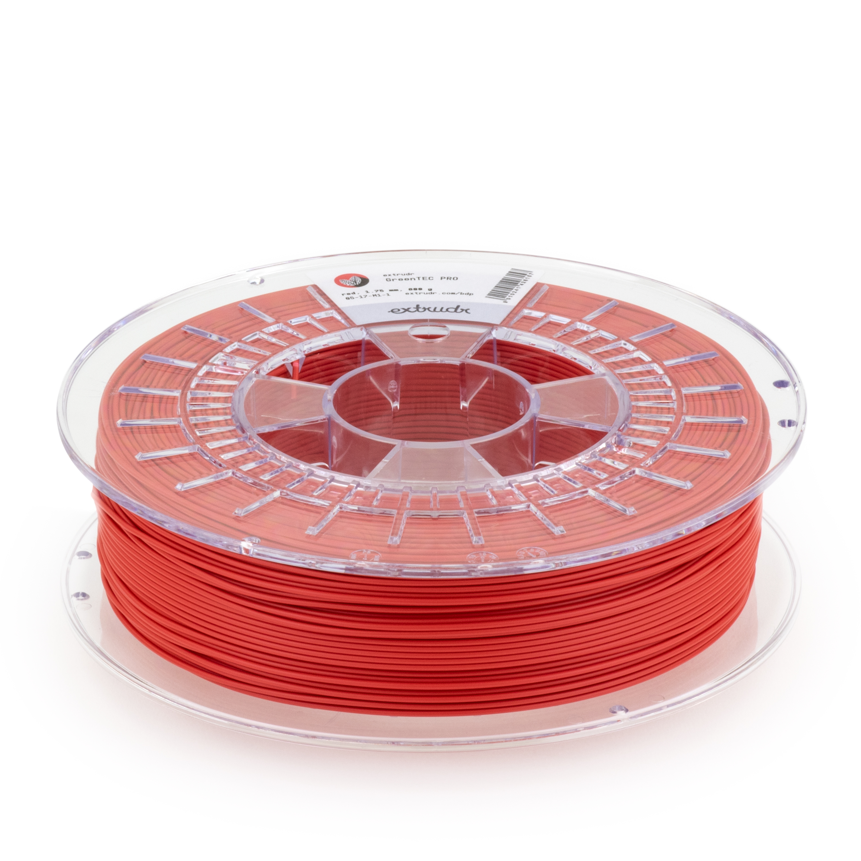 Extrudr - GreenTEC Pro Hellfire Red Bio Based PLA 1.75mm - 10kg
