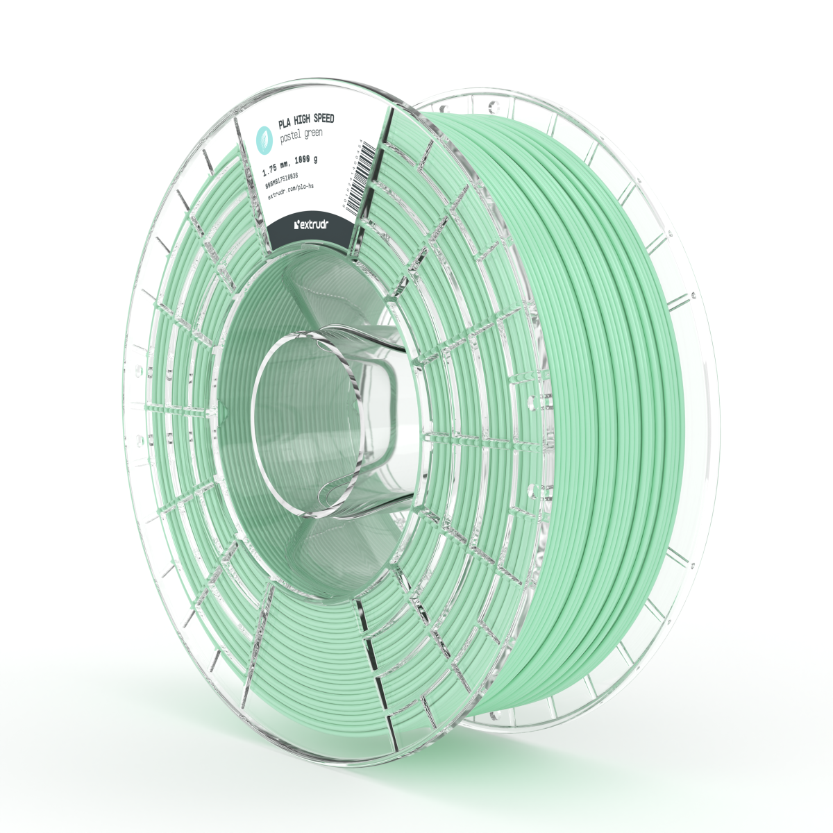 Extrudr - Pastel Green High Speed PLA 1.75mm - 1kg