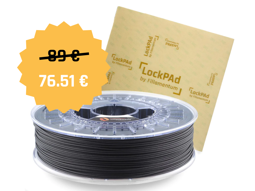 Fillamentum - Carbon Lockpad Fiber PA 1.75mm