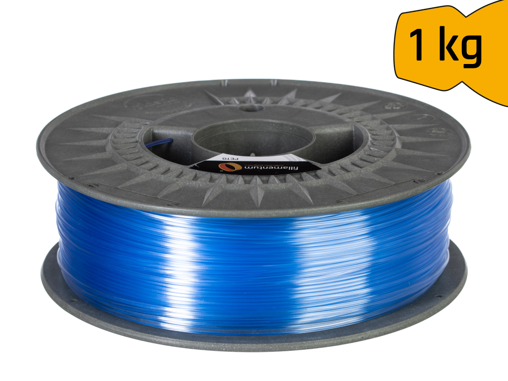 Fillamentum - Bunny Blue Transparent PETG - 1kg