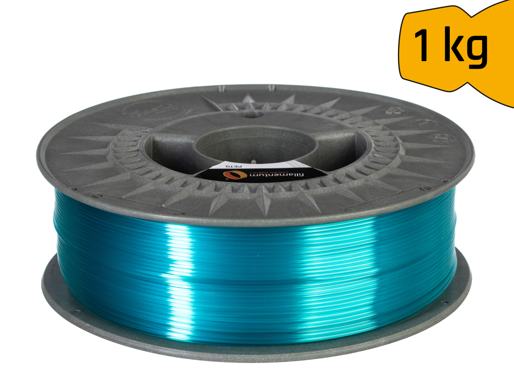 Fillamentum - Iced Green Transparent PETG - 1kg