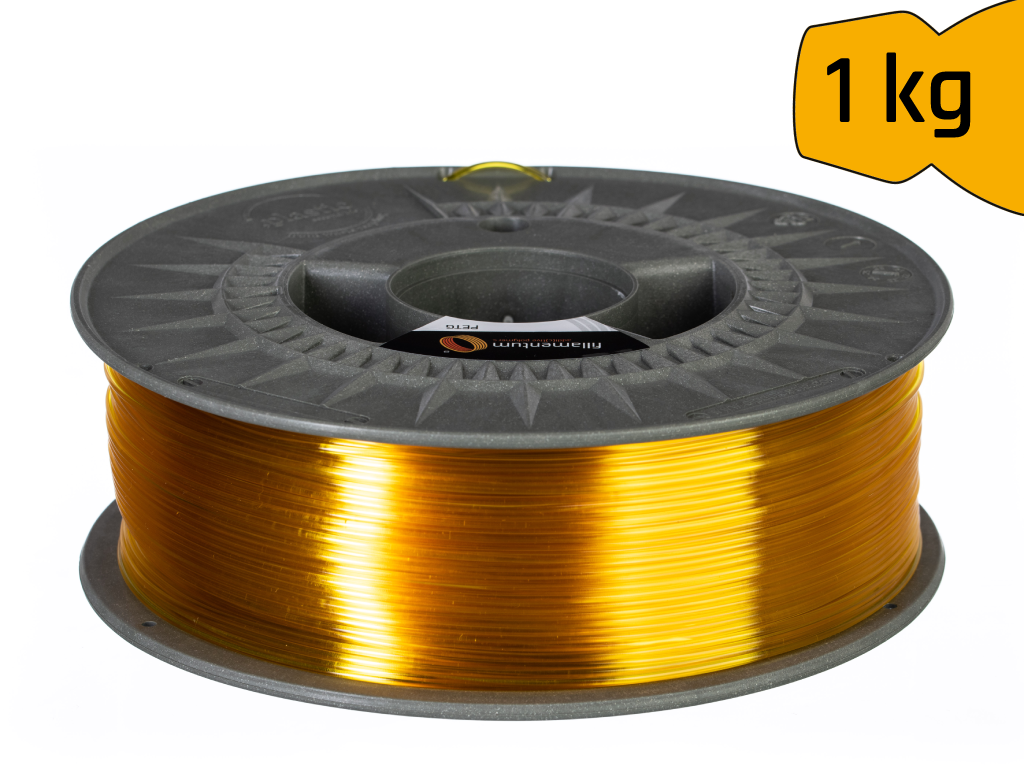 Fillamentum - Lemon Yellow Transparent PETG - 1kg